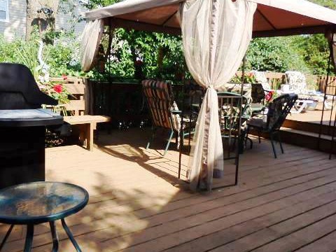 Deck outside of DR